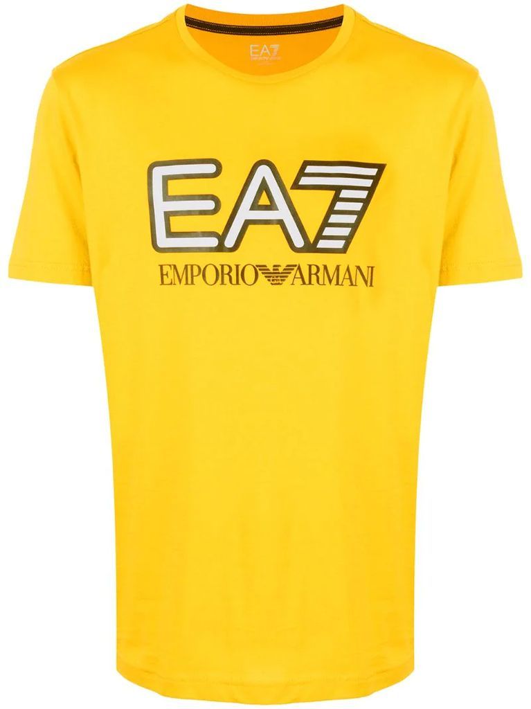 yellow logo t-shirt
