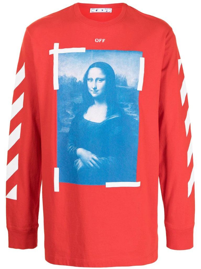 Mona Lisa graphic-print T-shirt