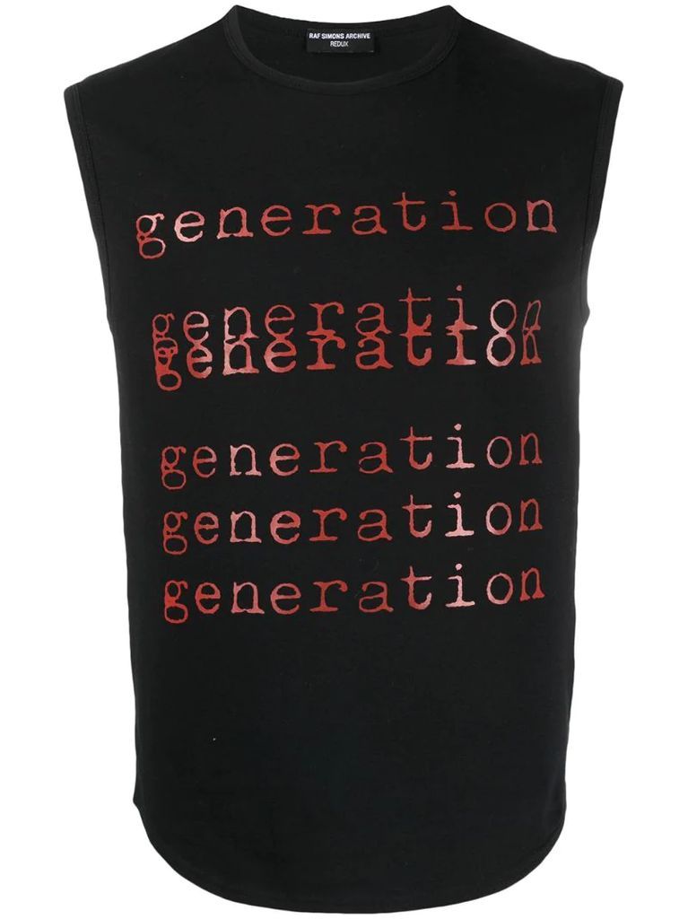 Generation vest top