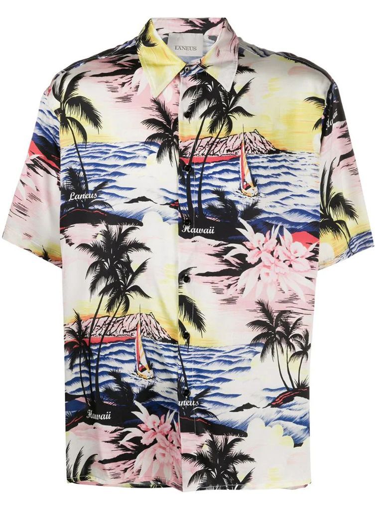 printed Hawaii shirt