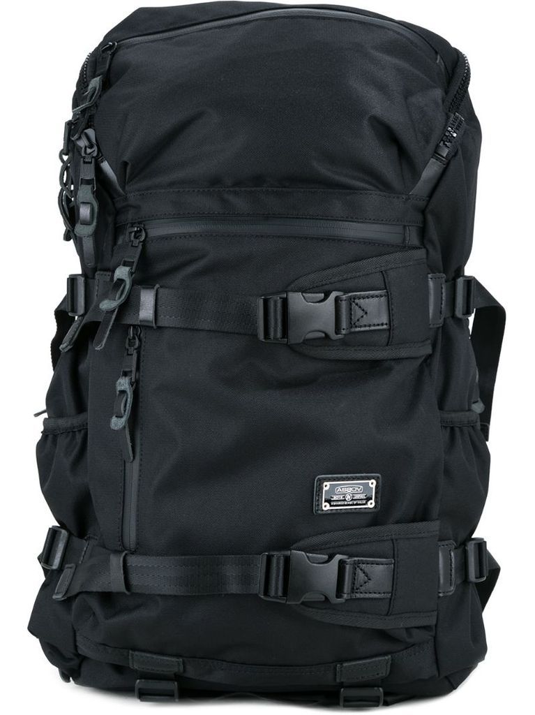 Cordura Dobby 305D round zip backpack