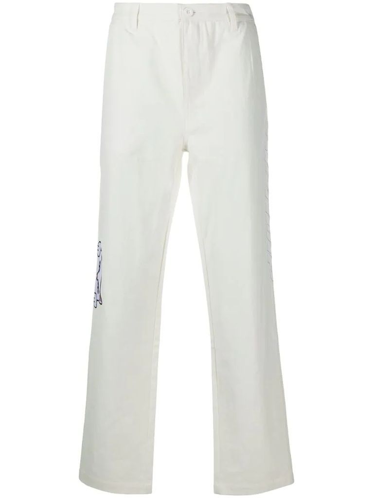 Daylight UV straight-leg trousers