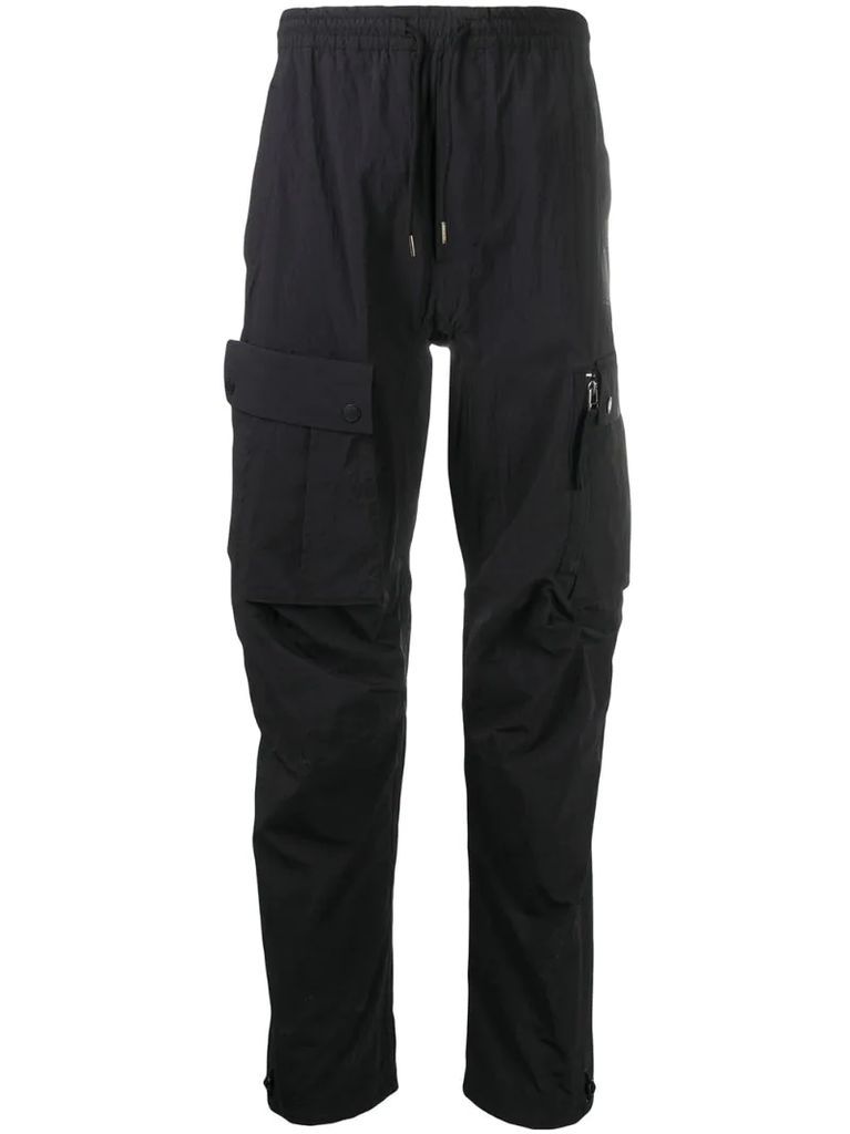 two-pocket track trousers