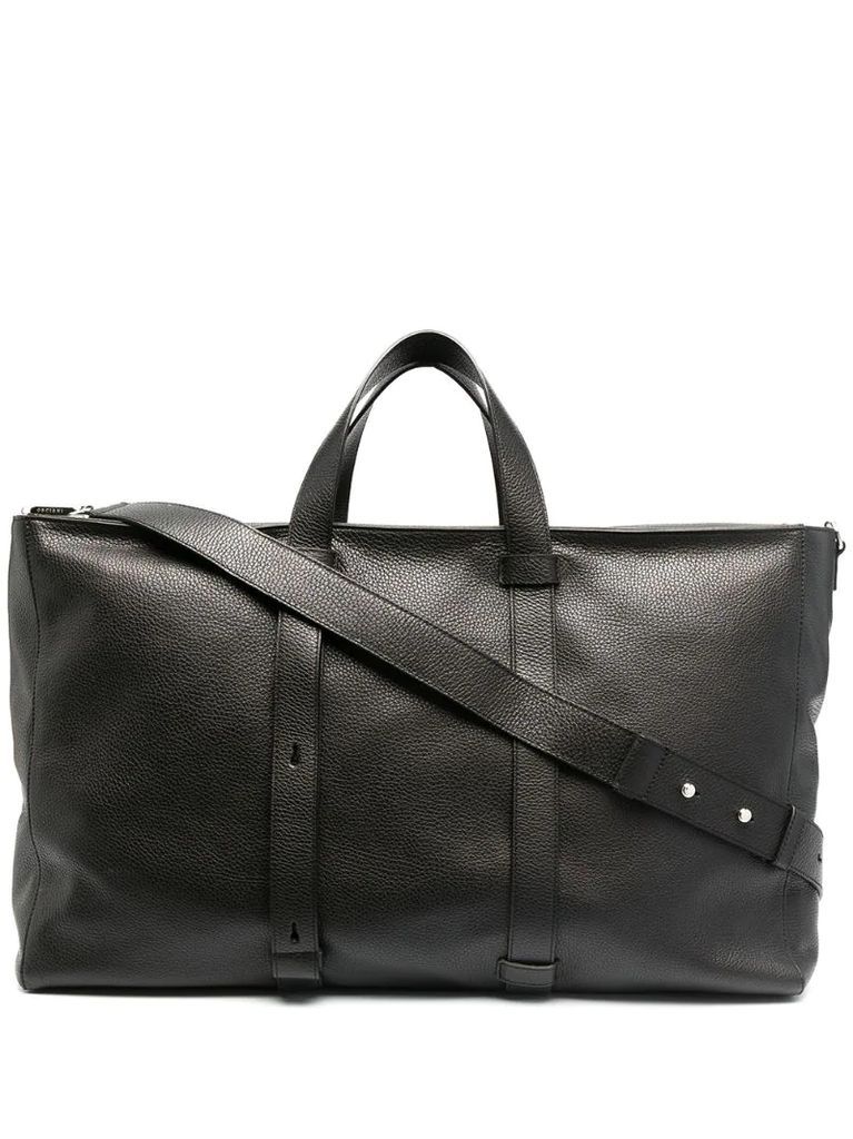 leather holdall