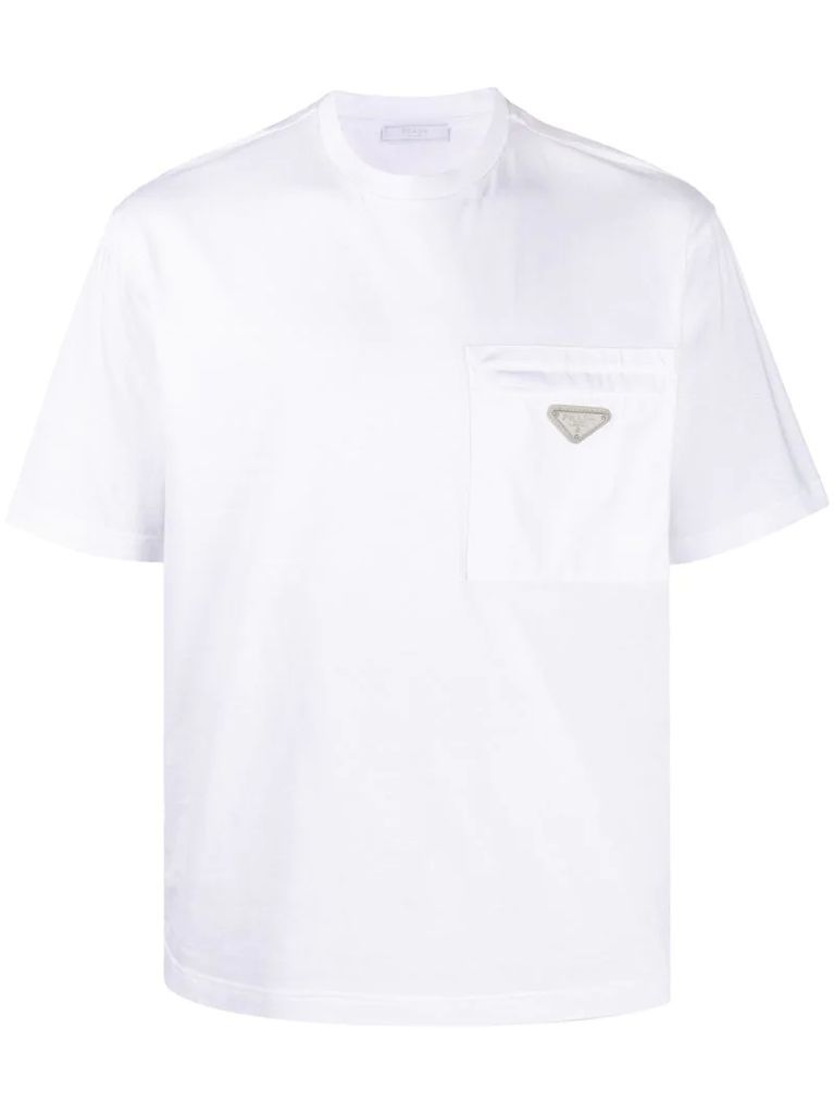 logo-patch short-sleeve T-shirt