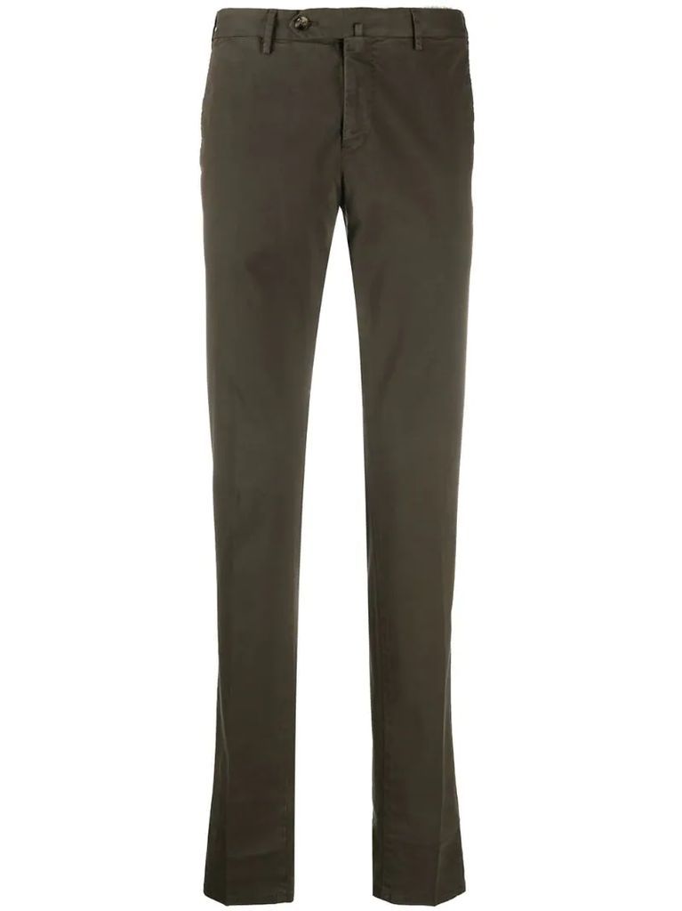 tapered slim fit trousers