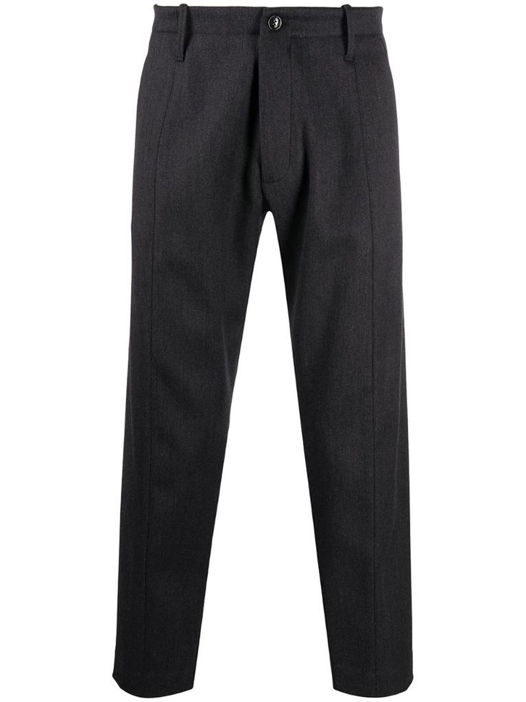 straight-leg anke grazer trousers