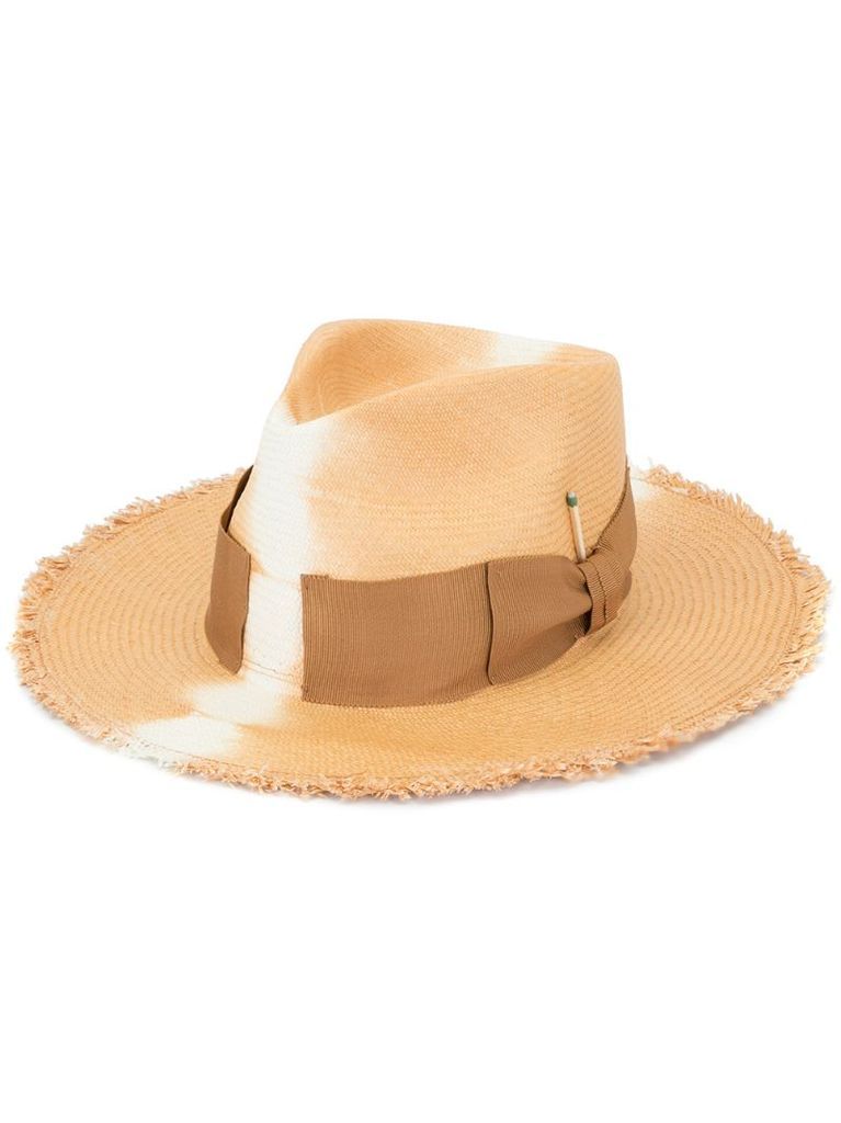 Rayon straw hat