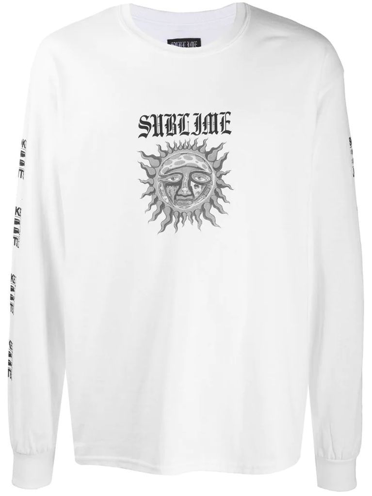 sublime print T-shirt