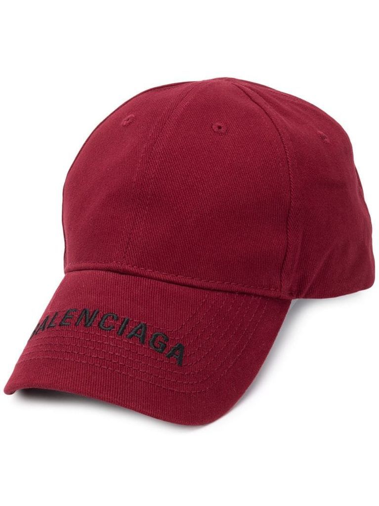 embroidered logo baseball cap