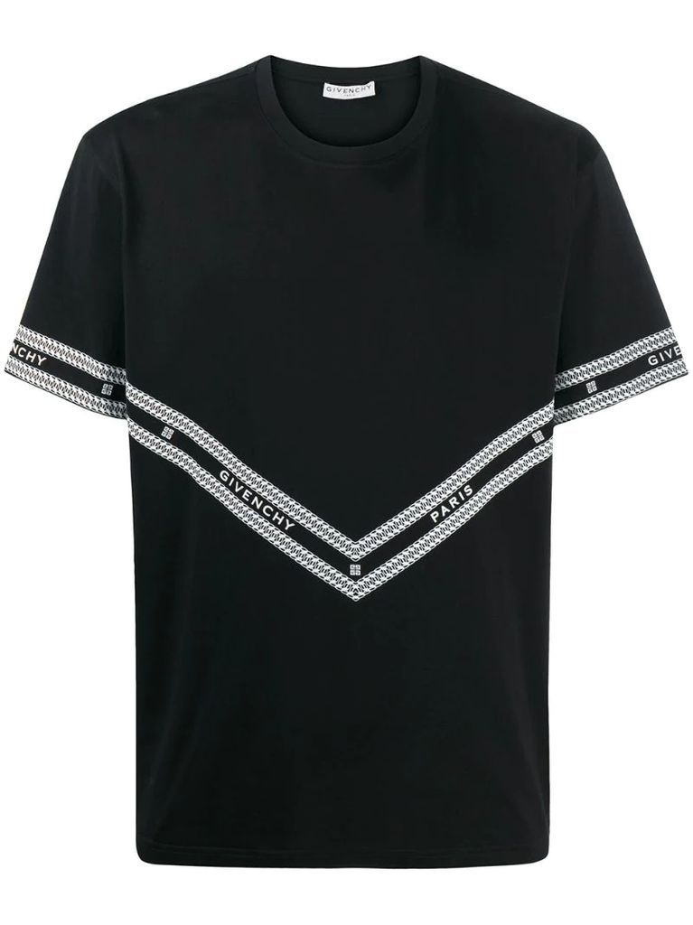 chain logo-print T-shirt