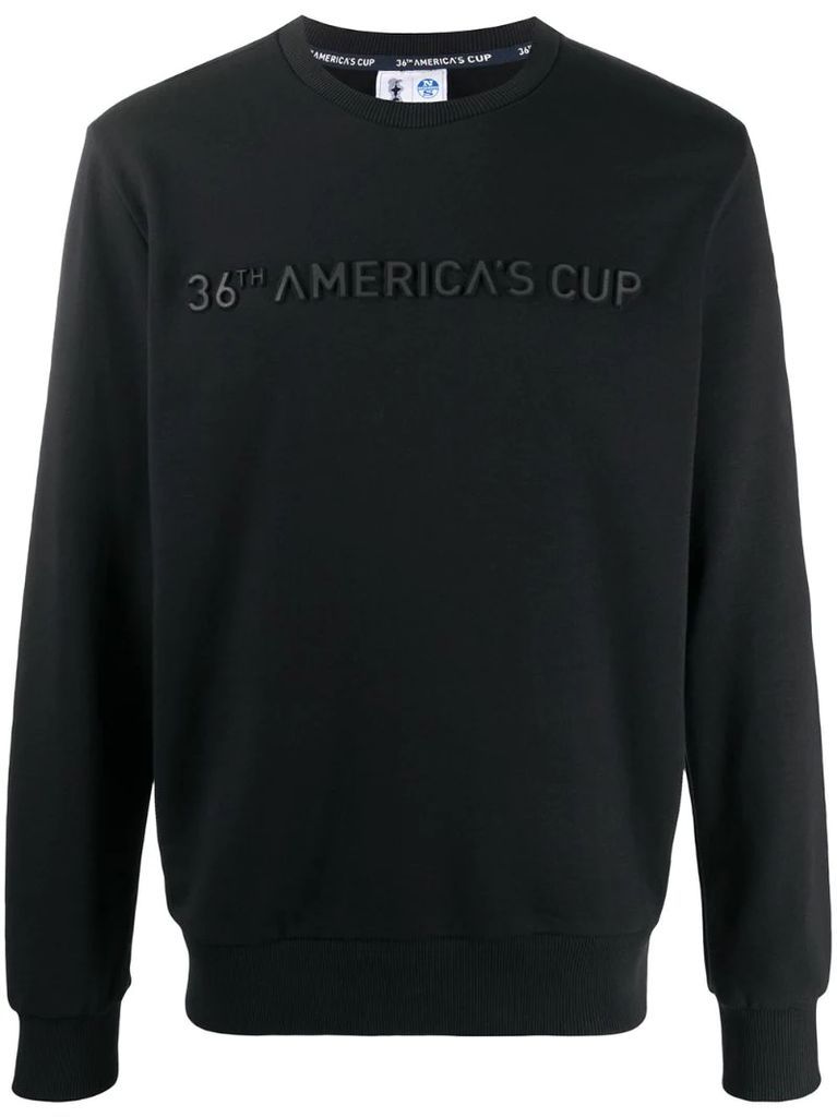 36th America's Cup cotton sweatshirt