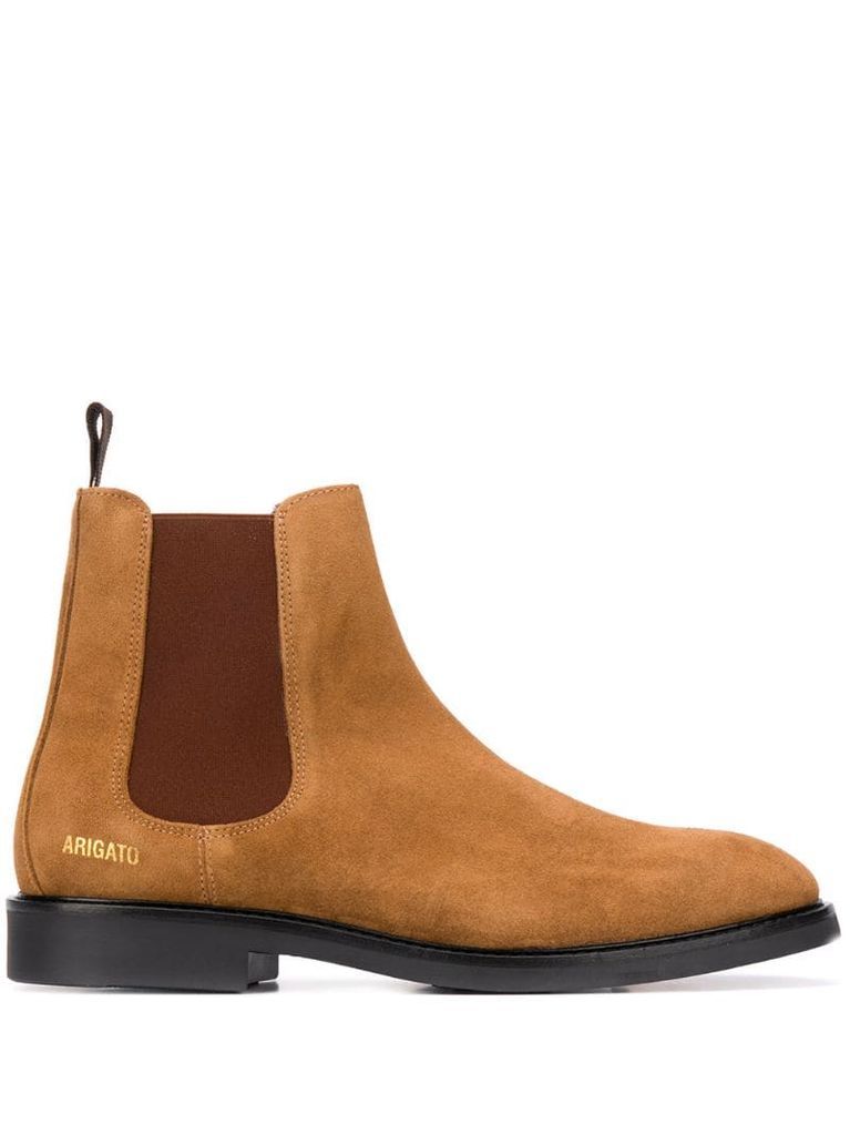 two-tone chelsea boots