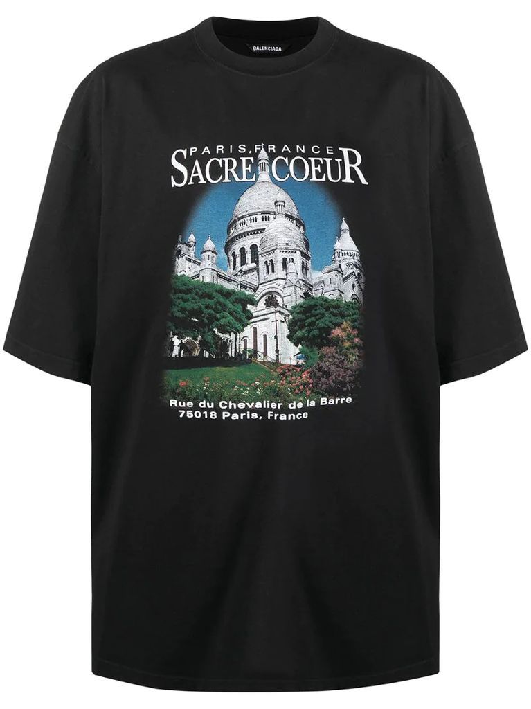 Sacre Coeur print T-shirt