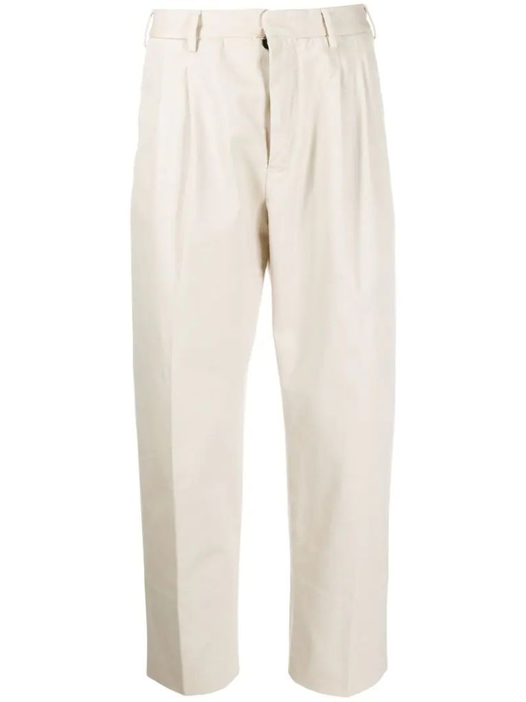 baggy cotton trousers