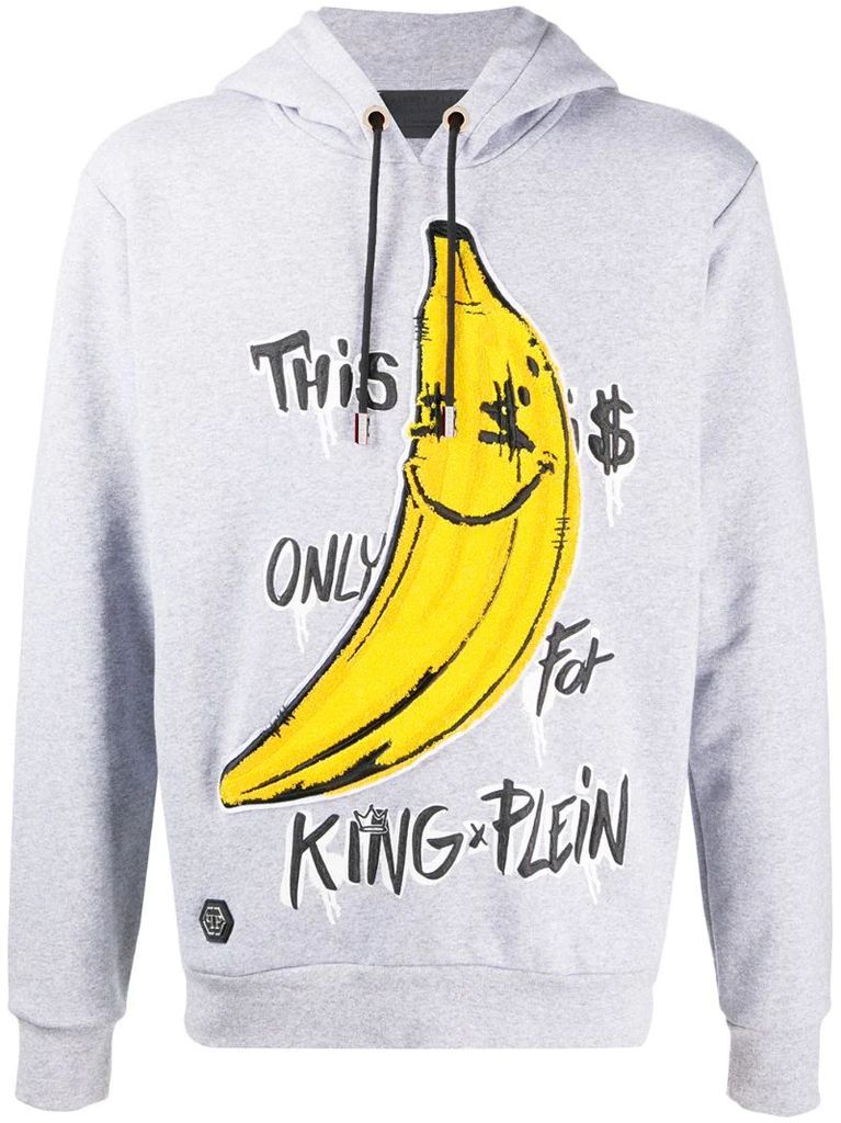 King Plein hooded sweatshirt