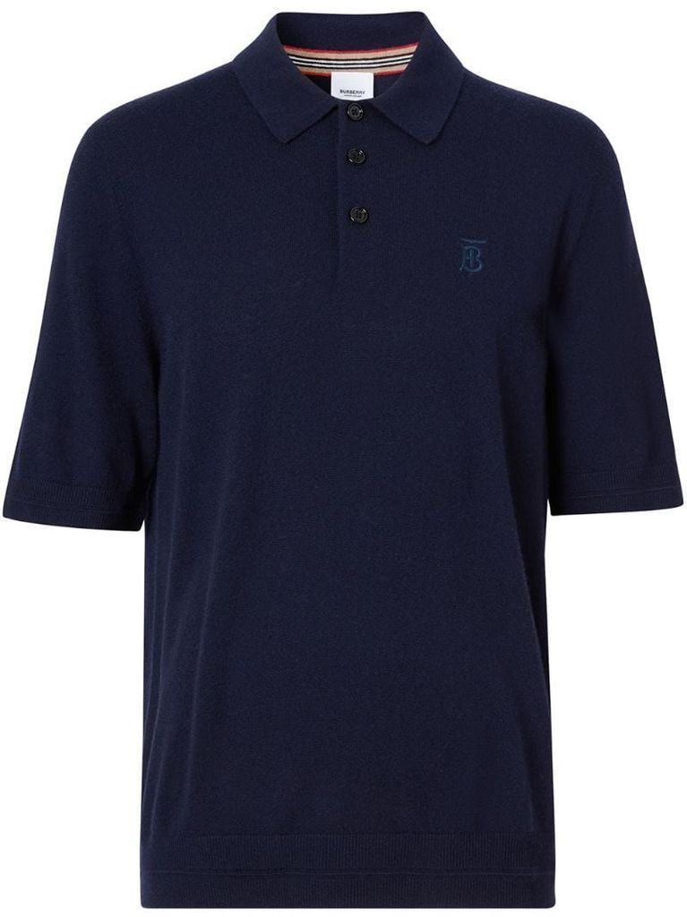 Monogram Motif short-sleeve polo shirt