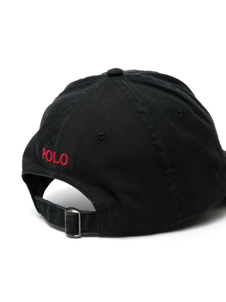 logo-embroidered baseball cap