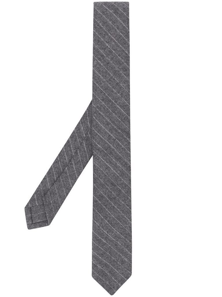 pinstriped tie