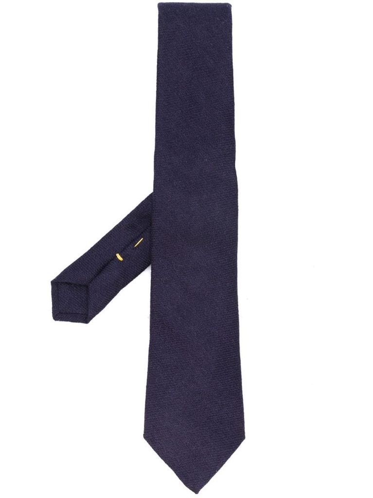 knitted pointed tie