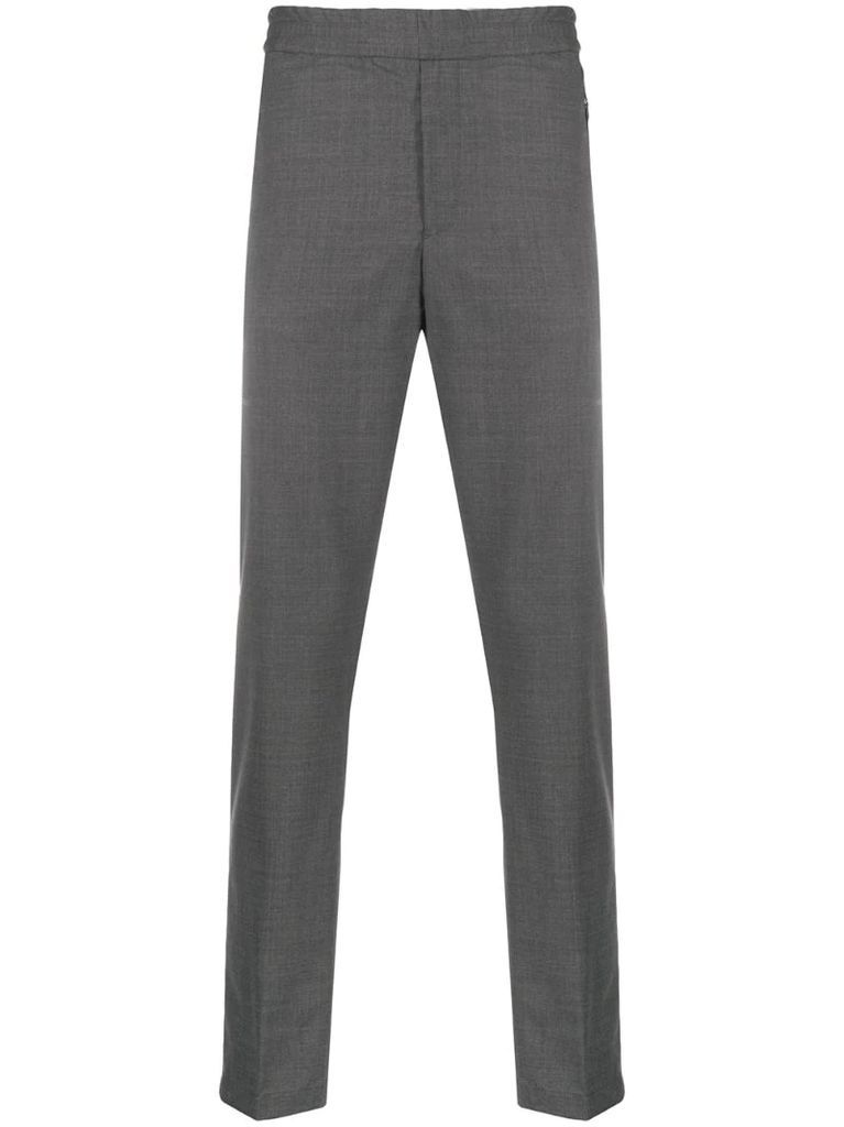elasticated tailored trousers