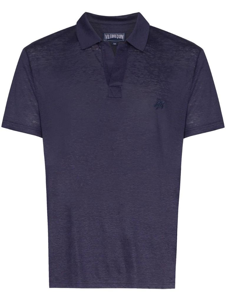 Pyramid short-sleeve polo shirt