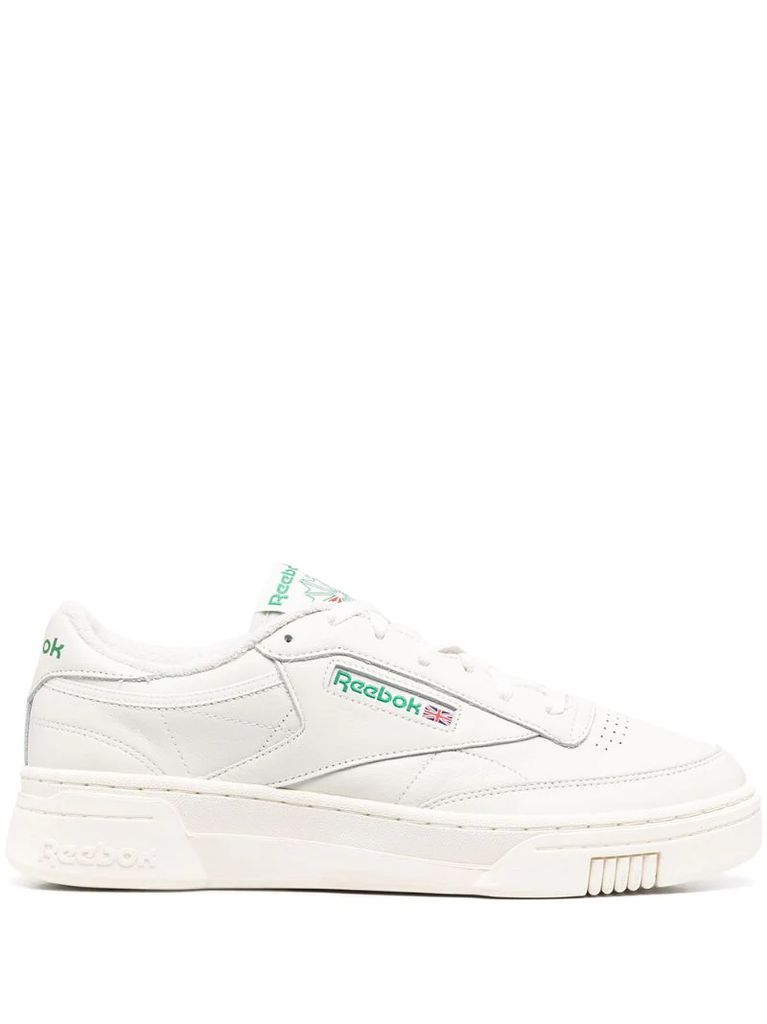 Club C stacked low-top sneakers