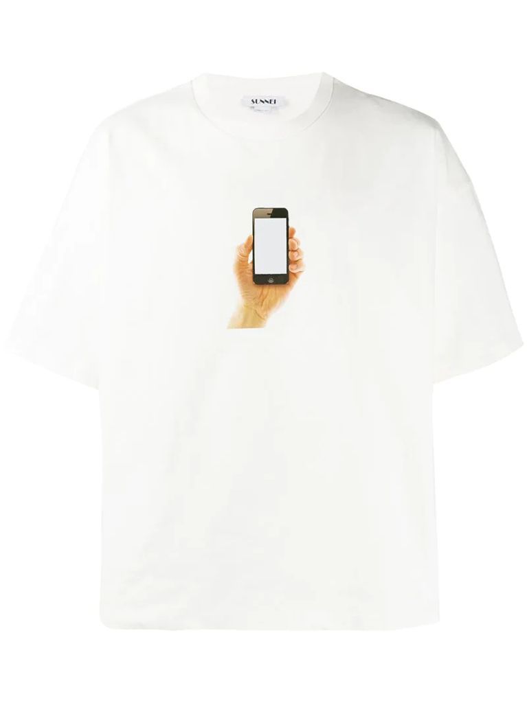 Mobile print T-shirt