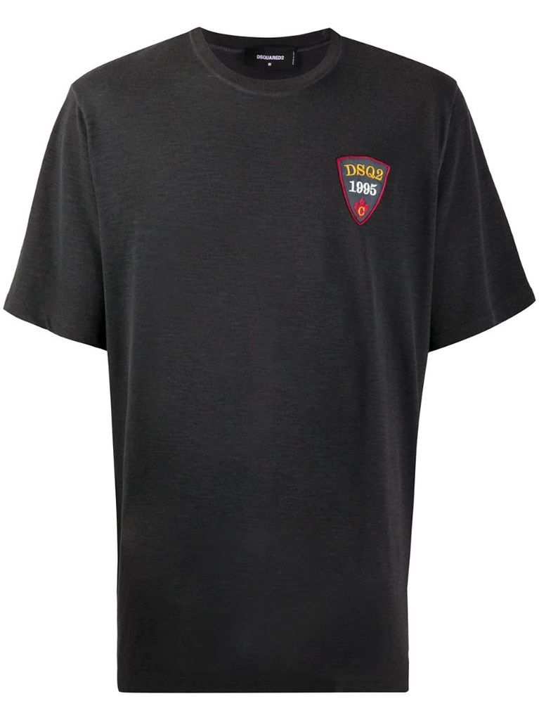 logo patch short-sleeve T-shirt