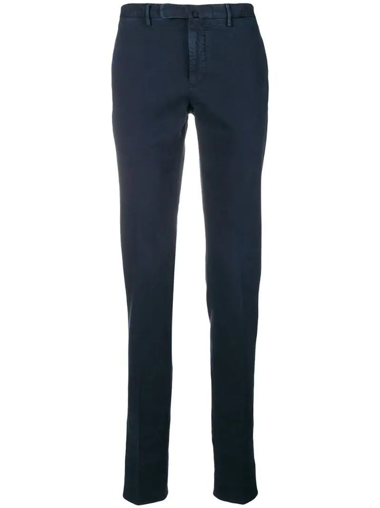 slim-fit chino trousers