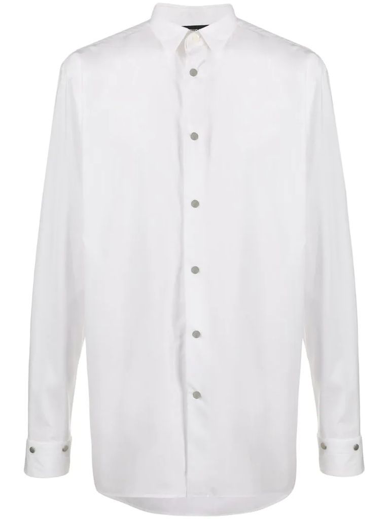 removable classic collar shirt
