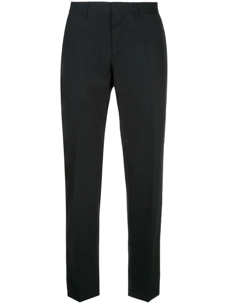 regular straight leg trousers