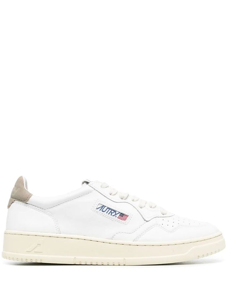 AULM leather low-top sneakers