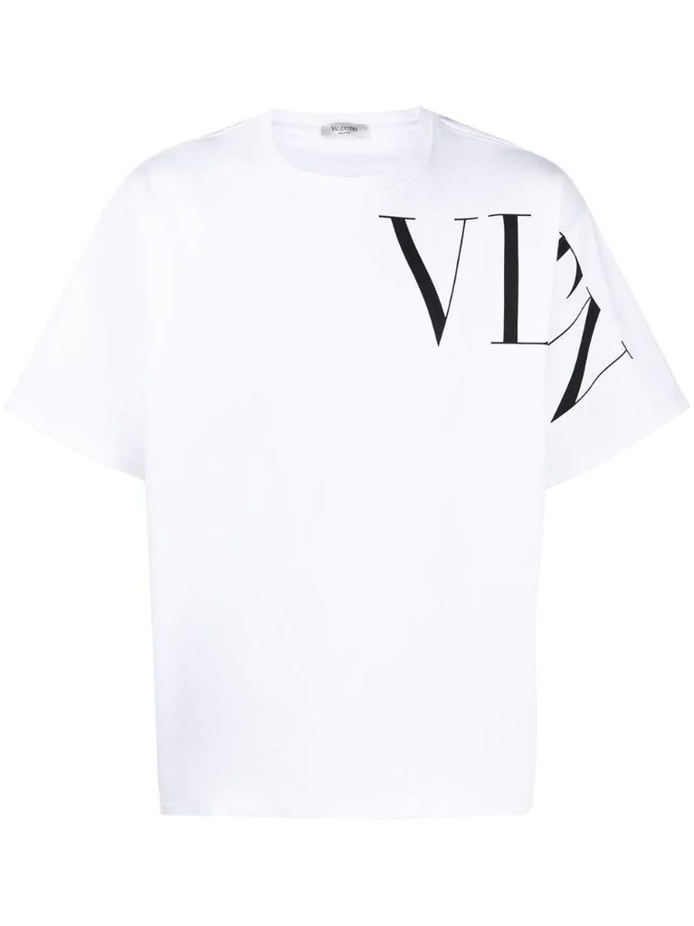 VLTN-print cotton T-shirt