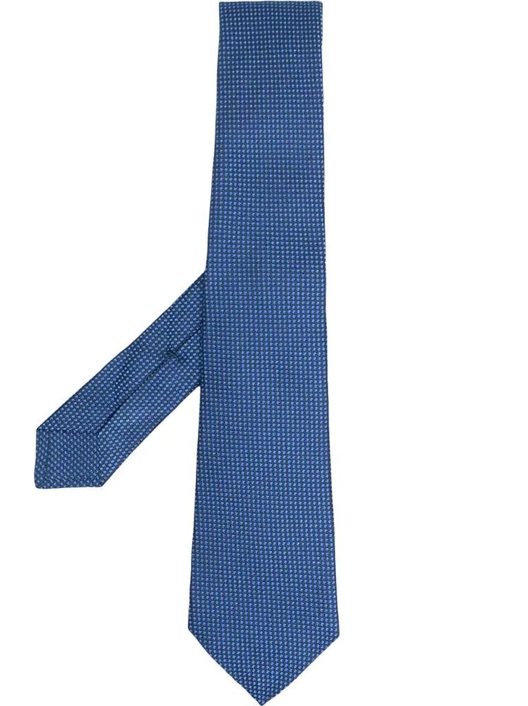 textured-finish neck tie