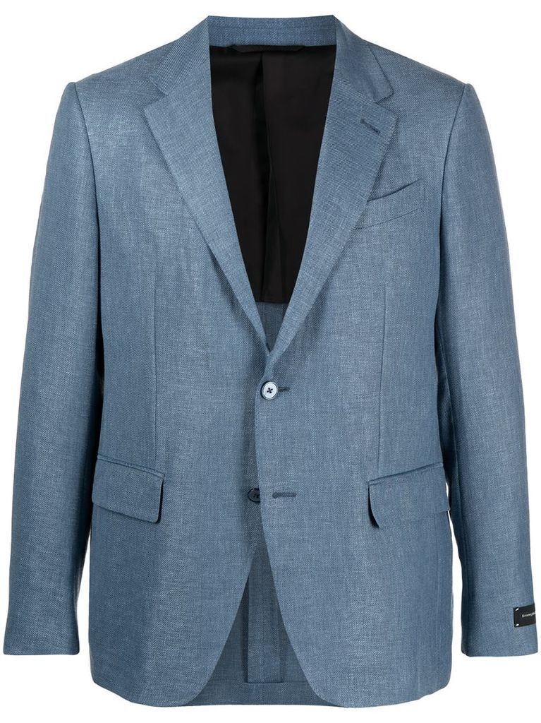 notched collar blazer