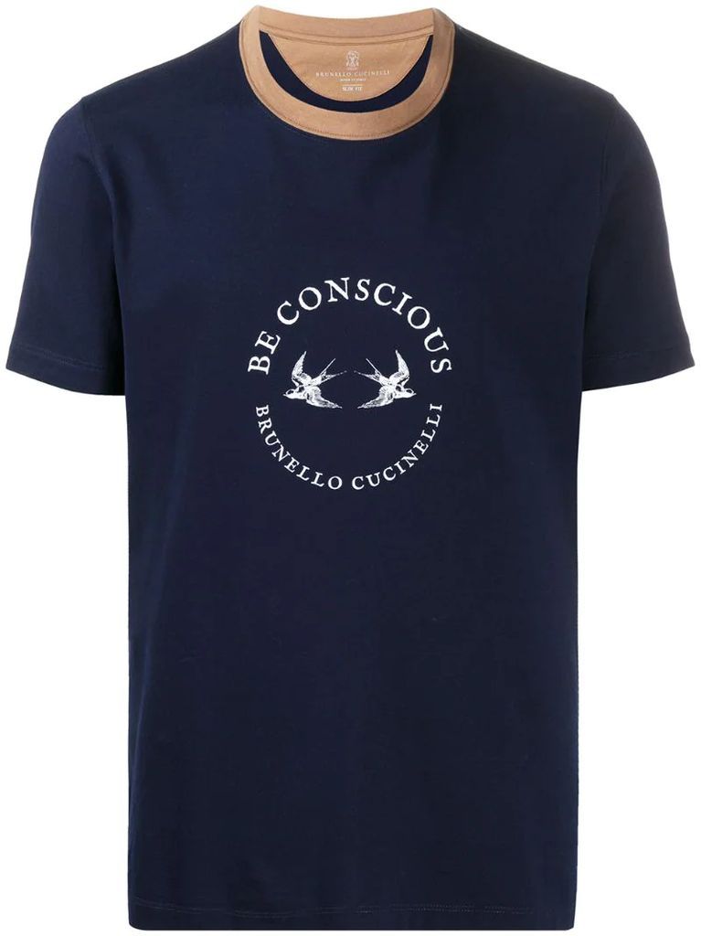 Be Conscious short sleeved T-shirt