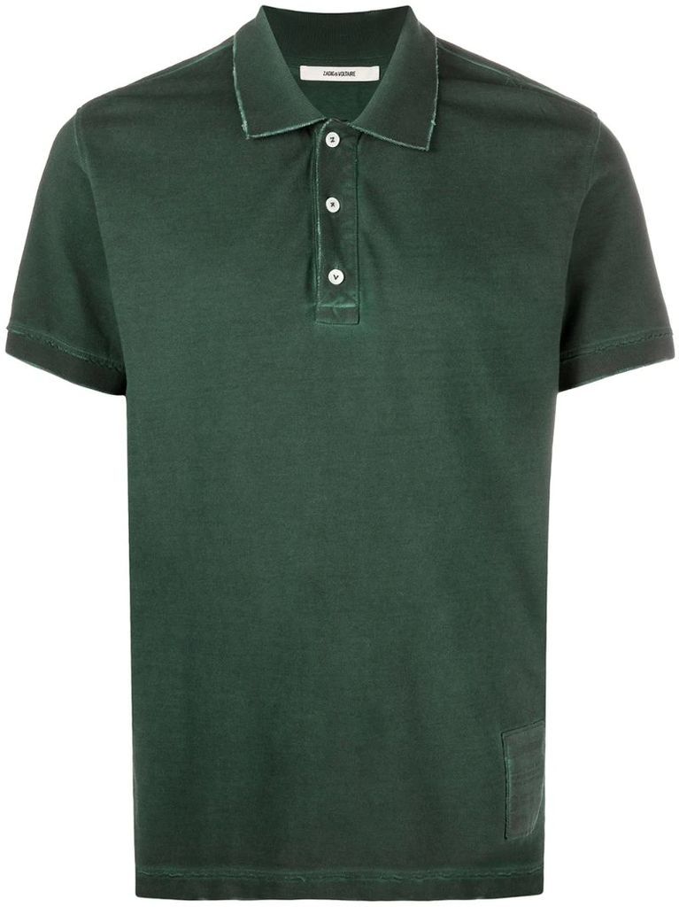 Trot washed polo shirt