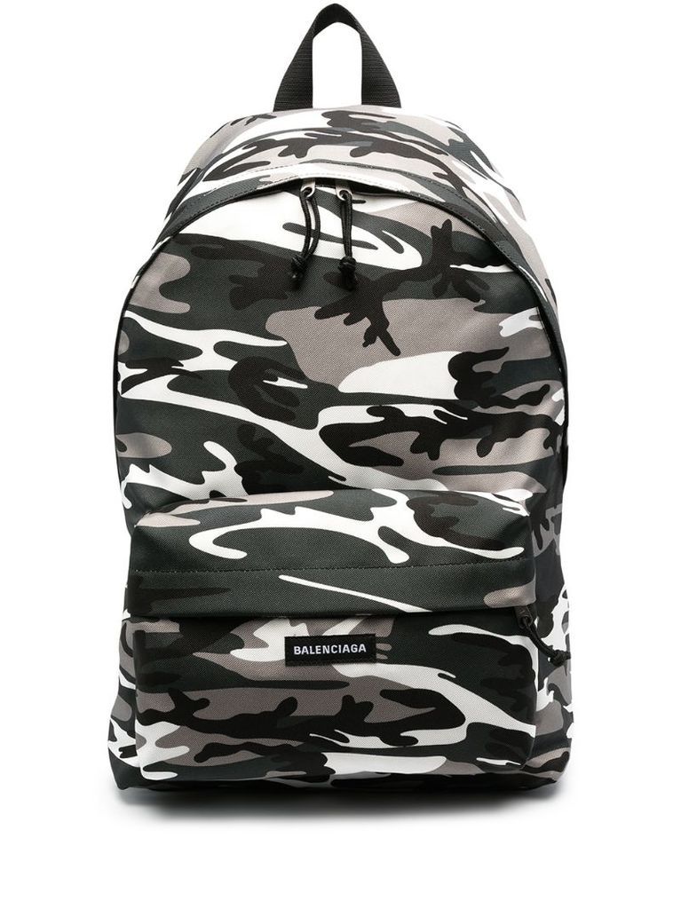 camouflage Explorer backpack