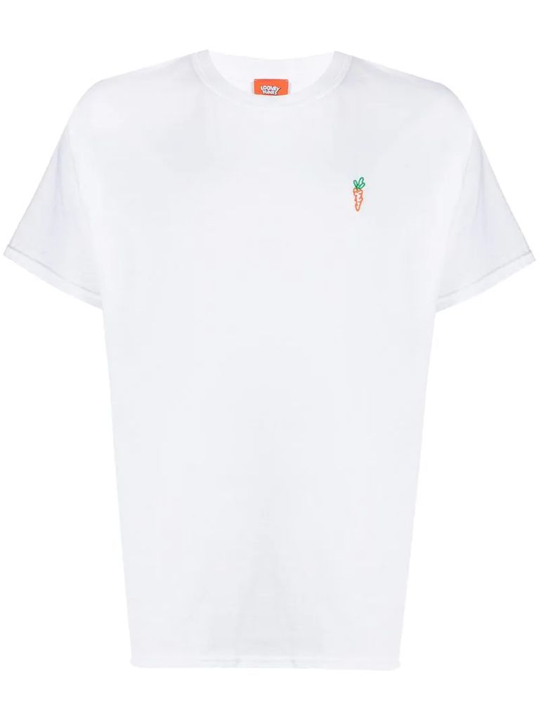 cartoon-logo print T-shirt