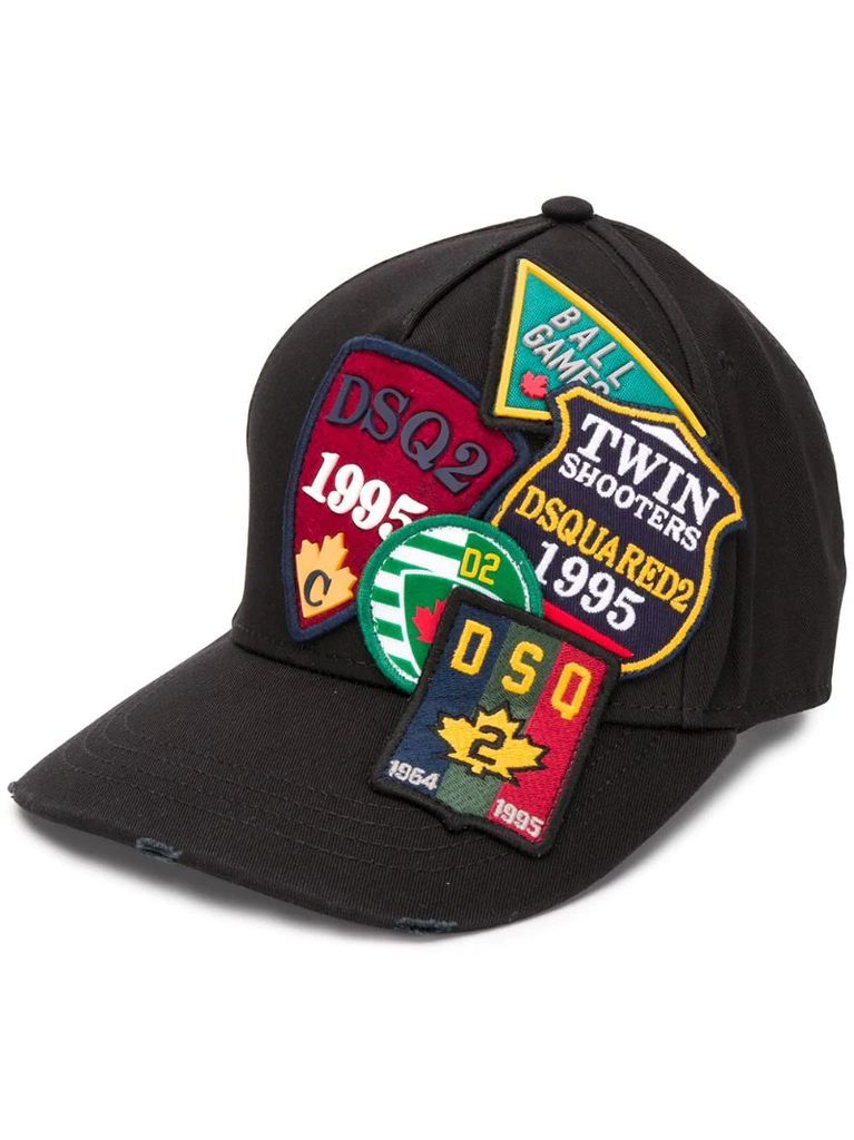 logo patchwork cap