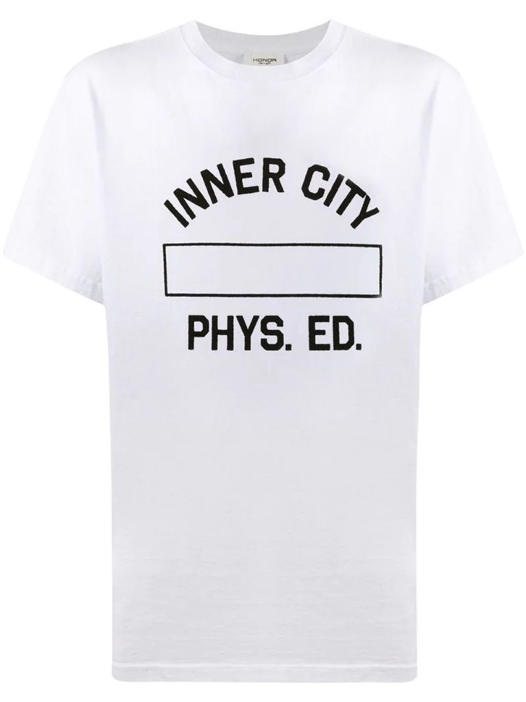 Phys graphic-print cotton T-shirt