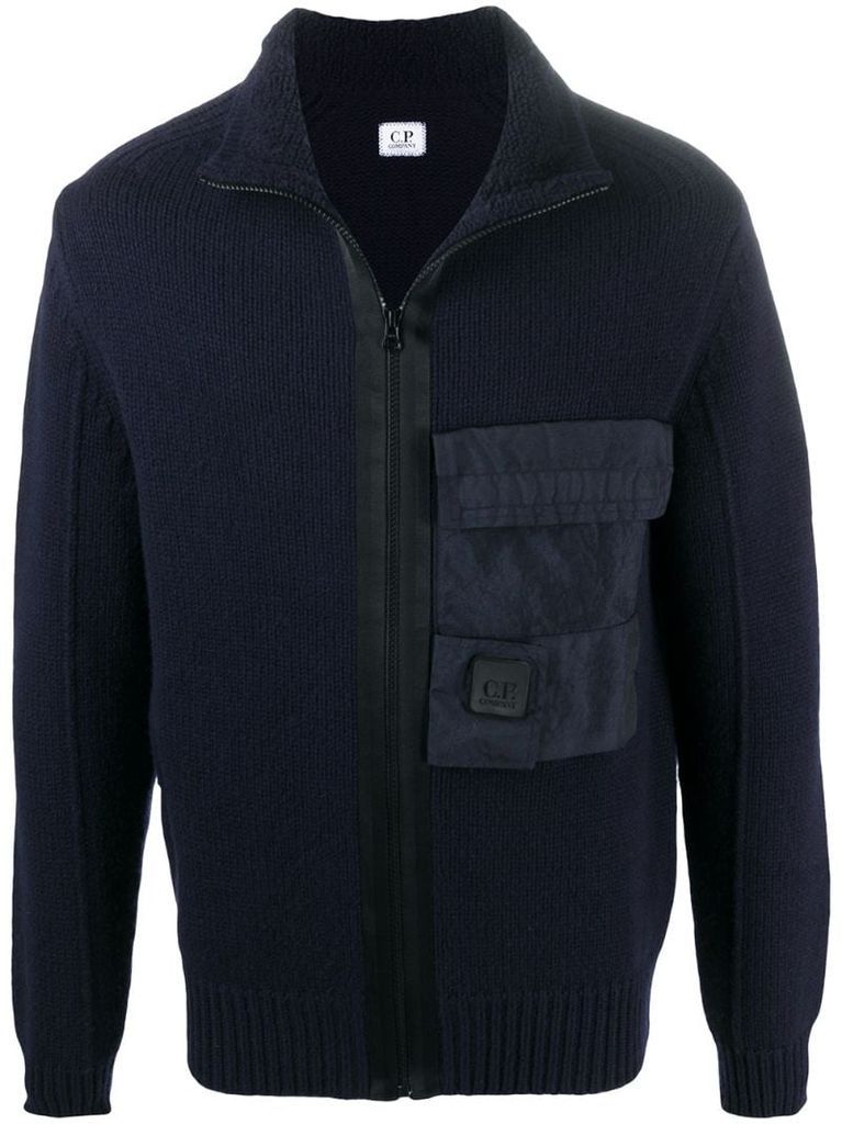 long-sleeve wool sweatshirt