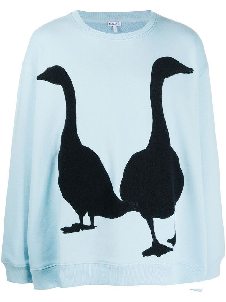 Goose crew-neck sweatshirt