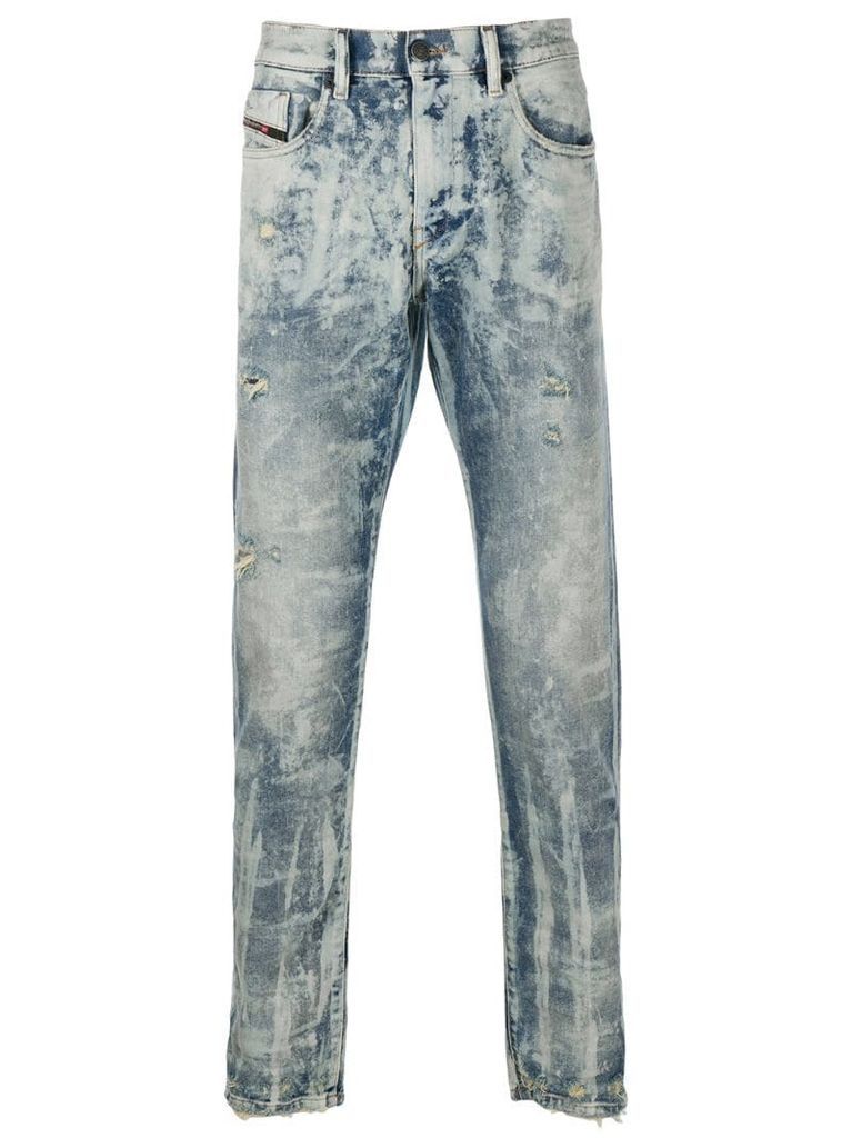 stonewashed D-Strukt jeans
