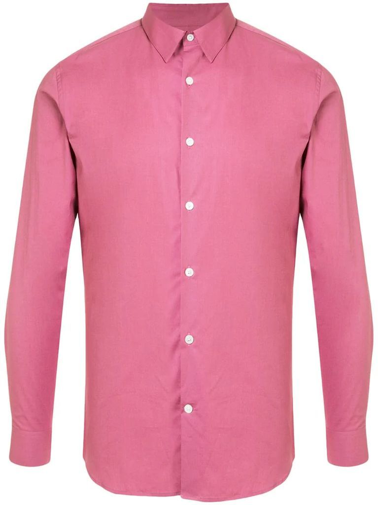 long sleeve fitted shirt