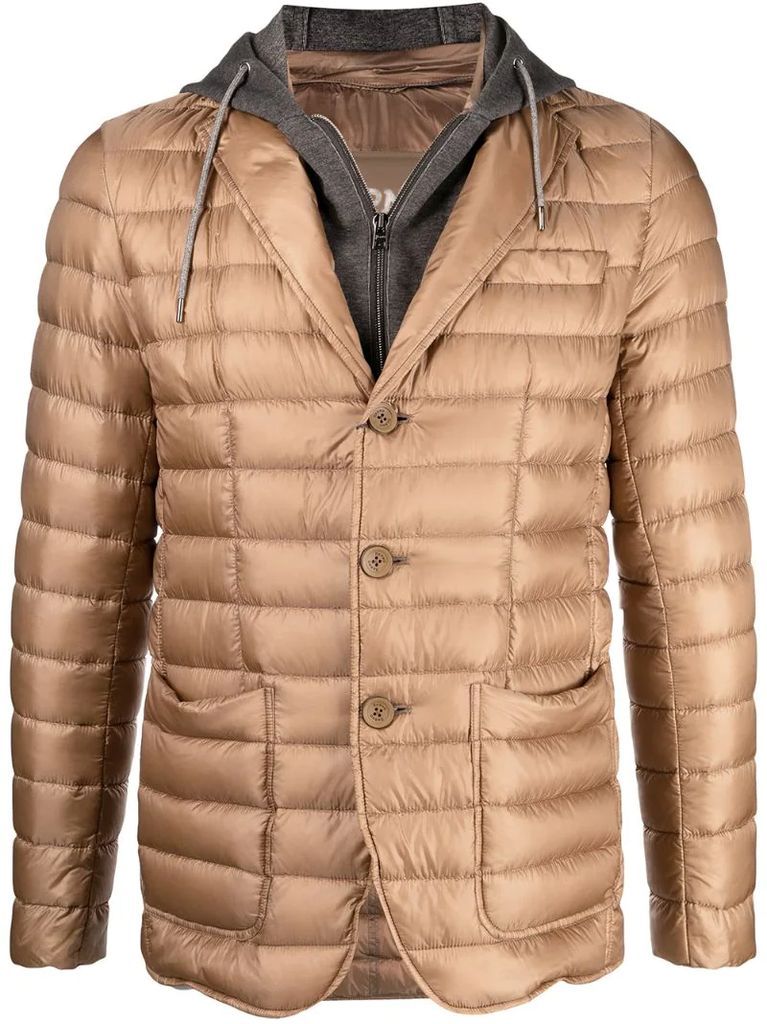 double-layer padded jacket