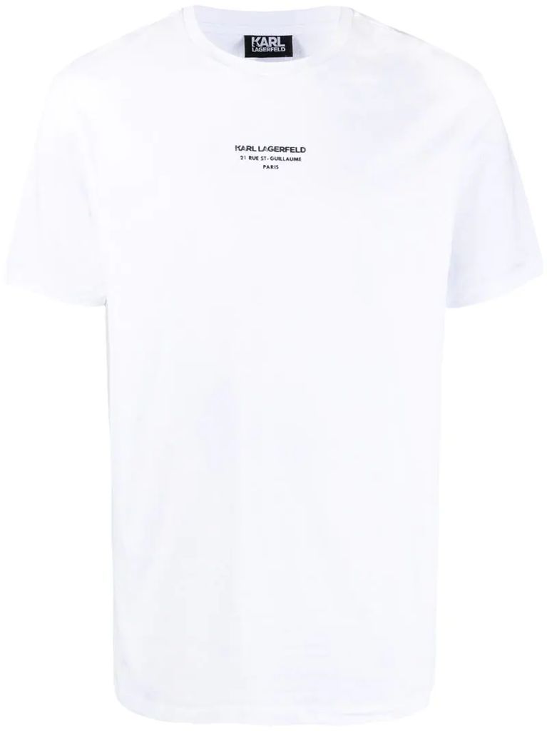 logo-printed T-shirt