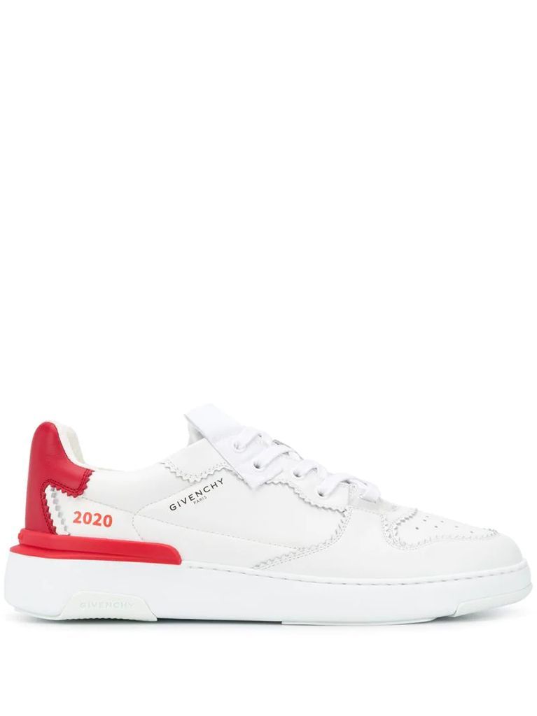 Wing 2020 low-top leather sneakers