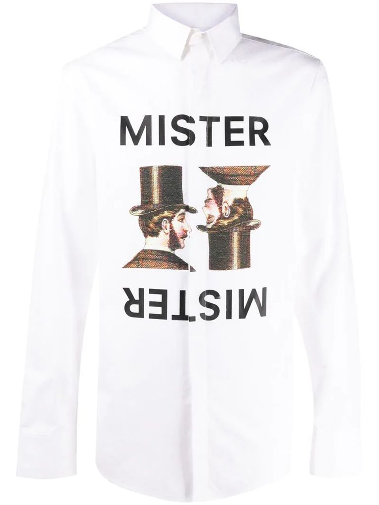 Mister Mister graphic-print shirt